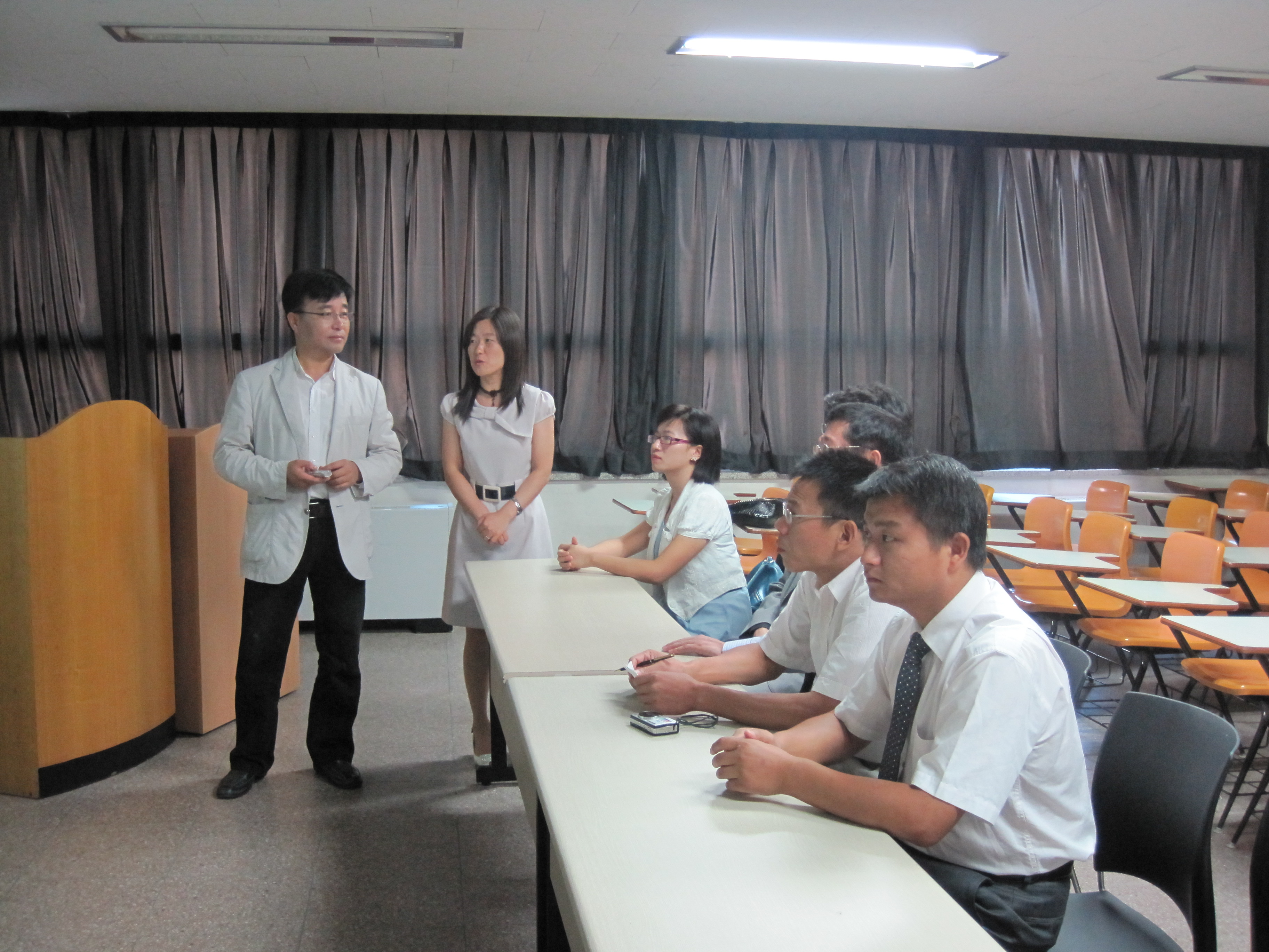 중국 황산대학교 관계자 방문