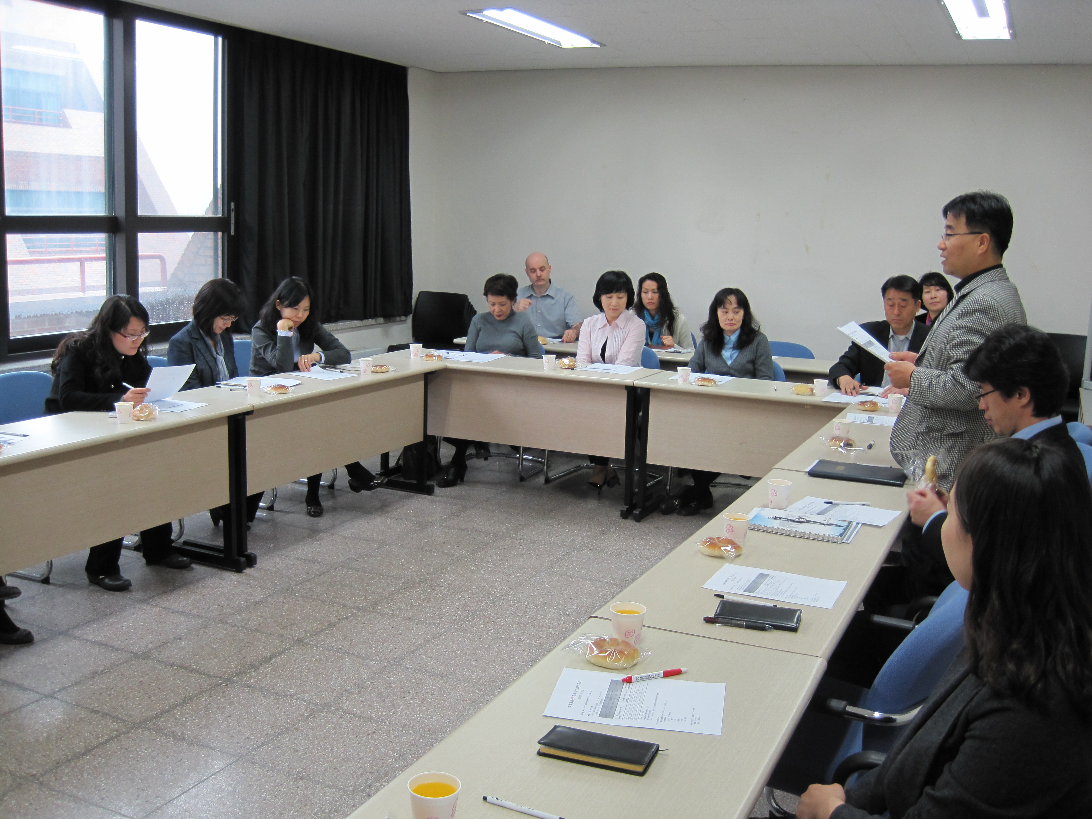 3/31 우송대학교 호텔관광경영학과 전체교수 회의